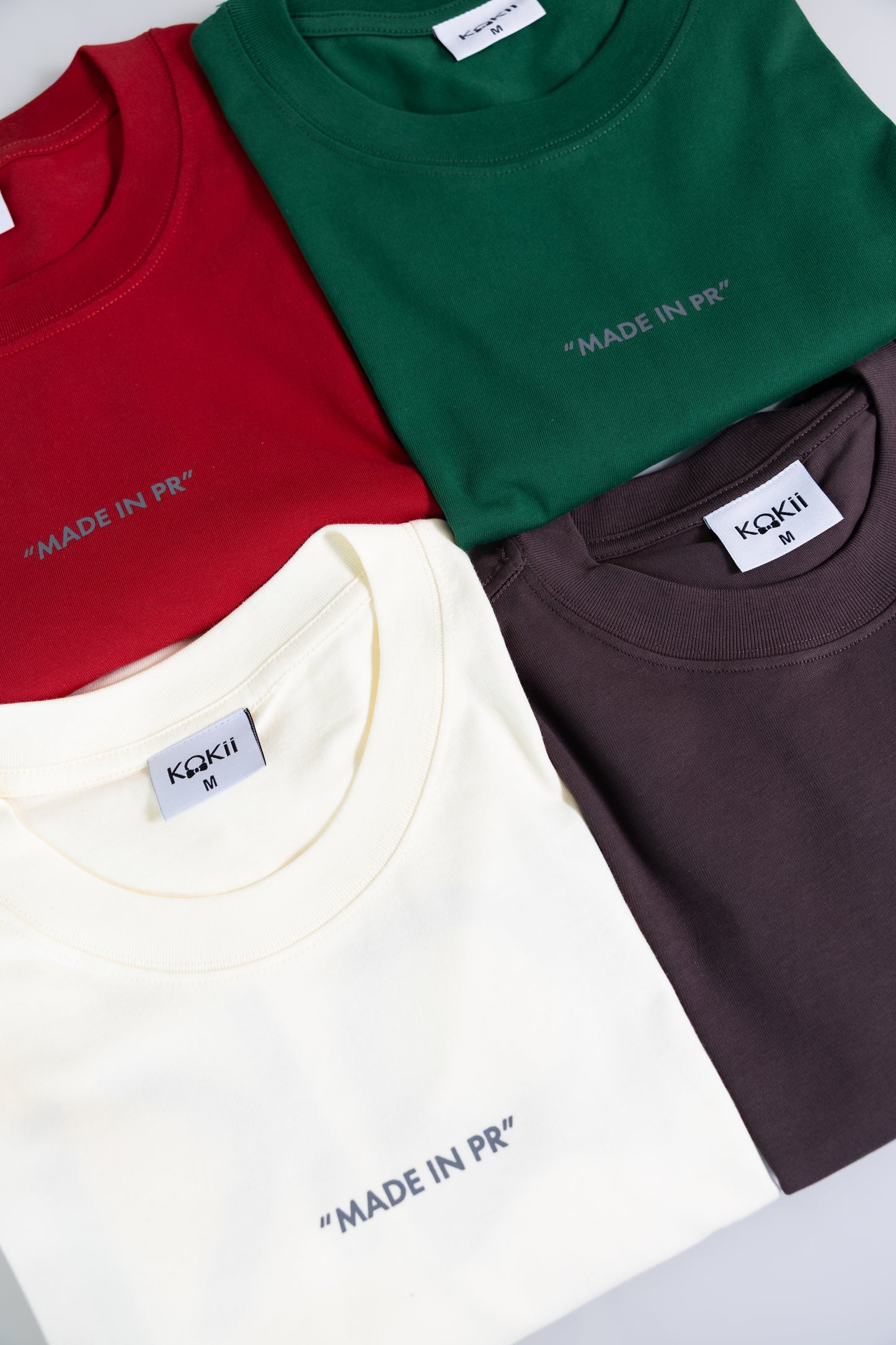 CAMISA VERDE ARMY "MADE IN PR"