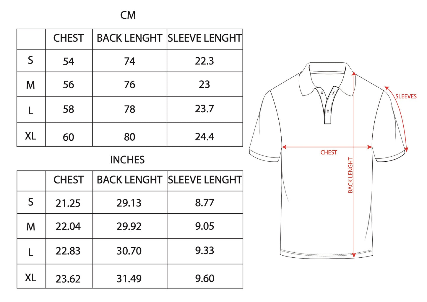 Men's Polo - Blue Nattive