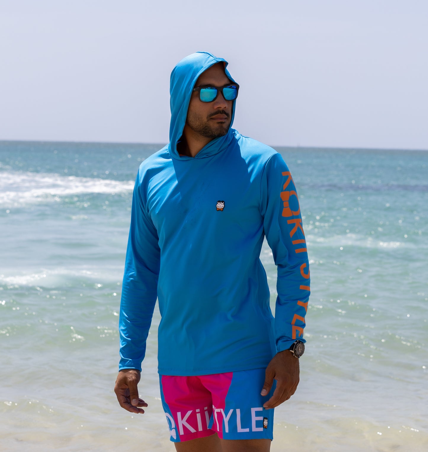 Neon Blue Rashguards