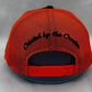 CAP Washed Orange & Black