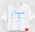Tshirt Mateo 5:8 White
