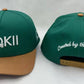 Cap Green & Tan