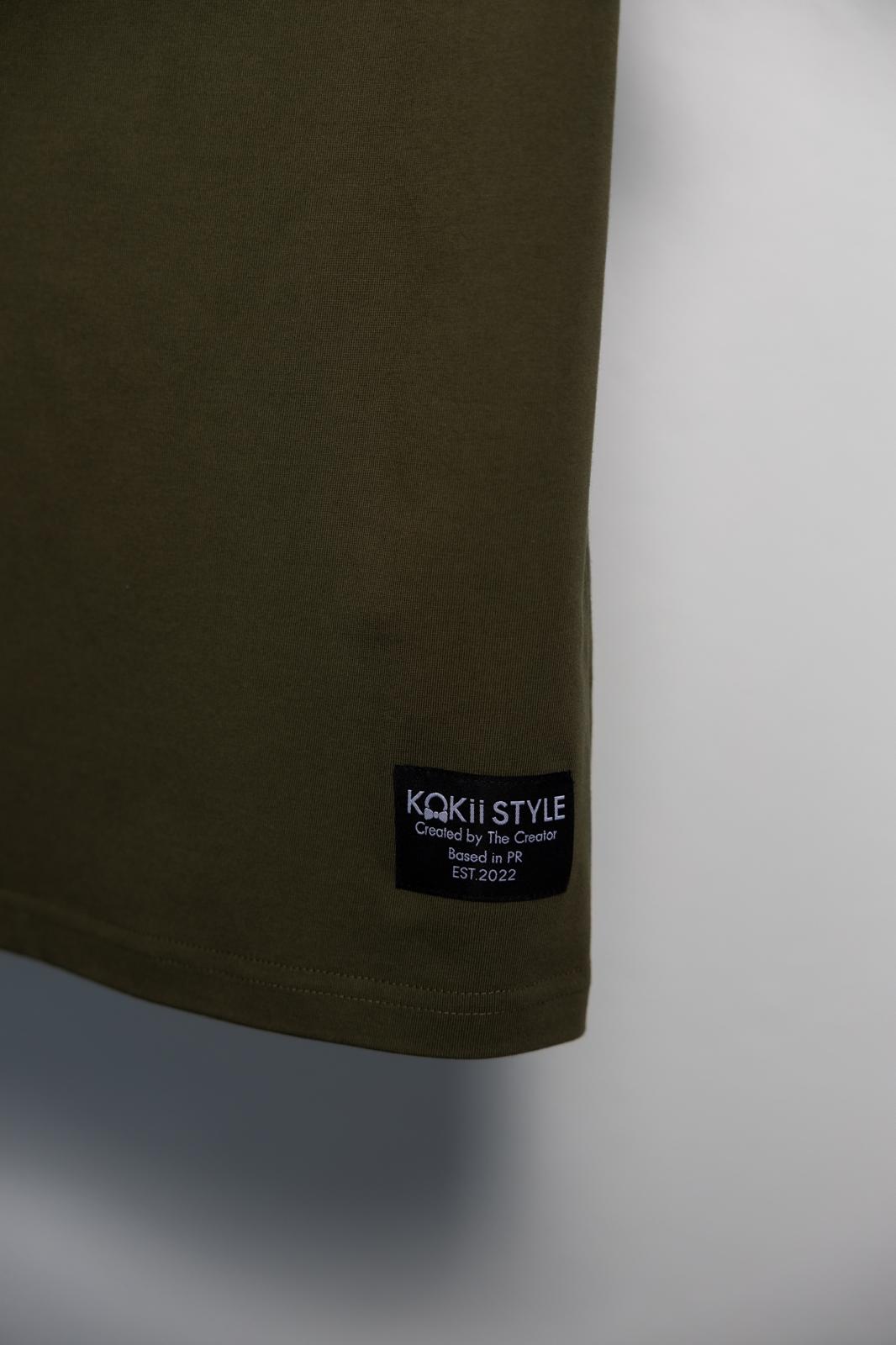 TSHIRT EFESIOS 3:20 ARMY GREEN