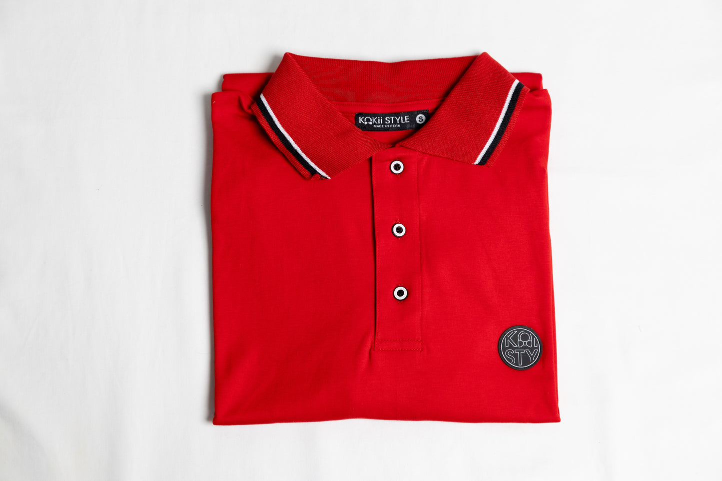 RED W&B POLO