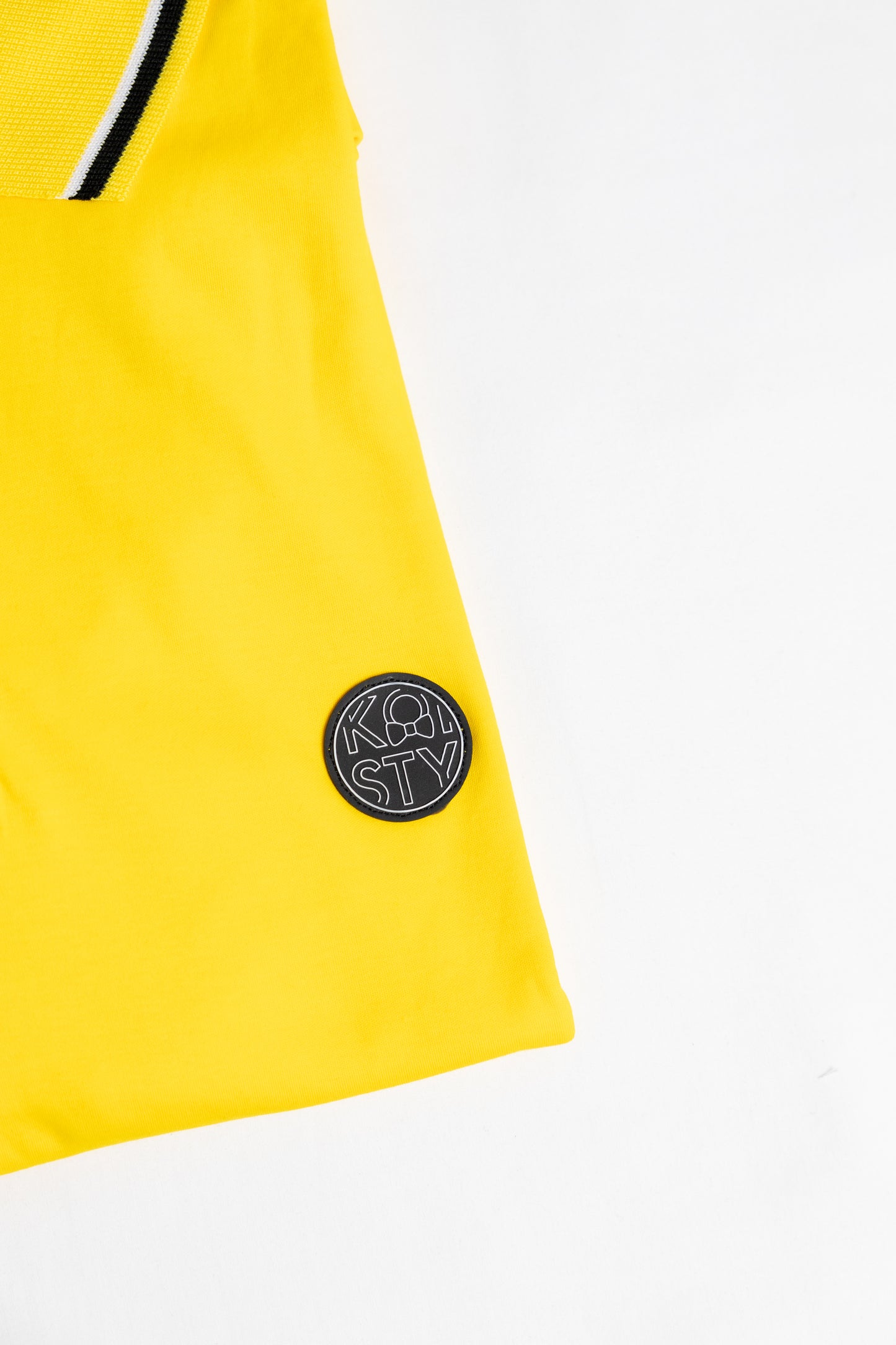 YELLOW W&B POLO