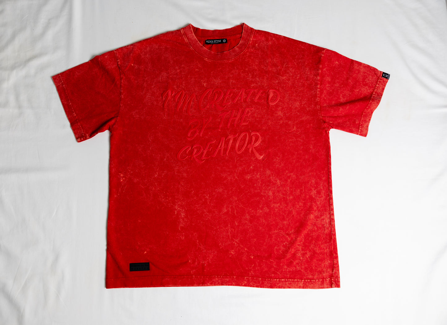 Tshirt Lavado Rojo I'M