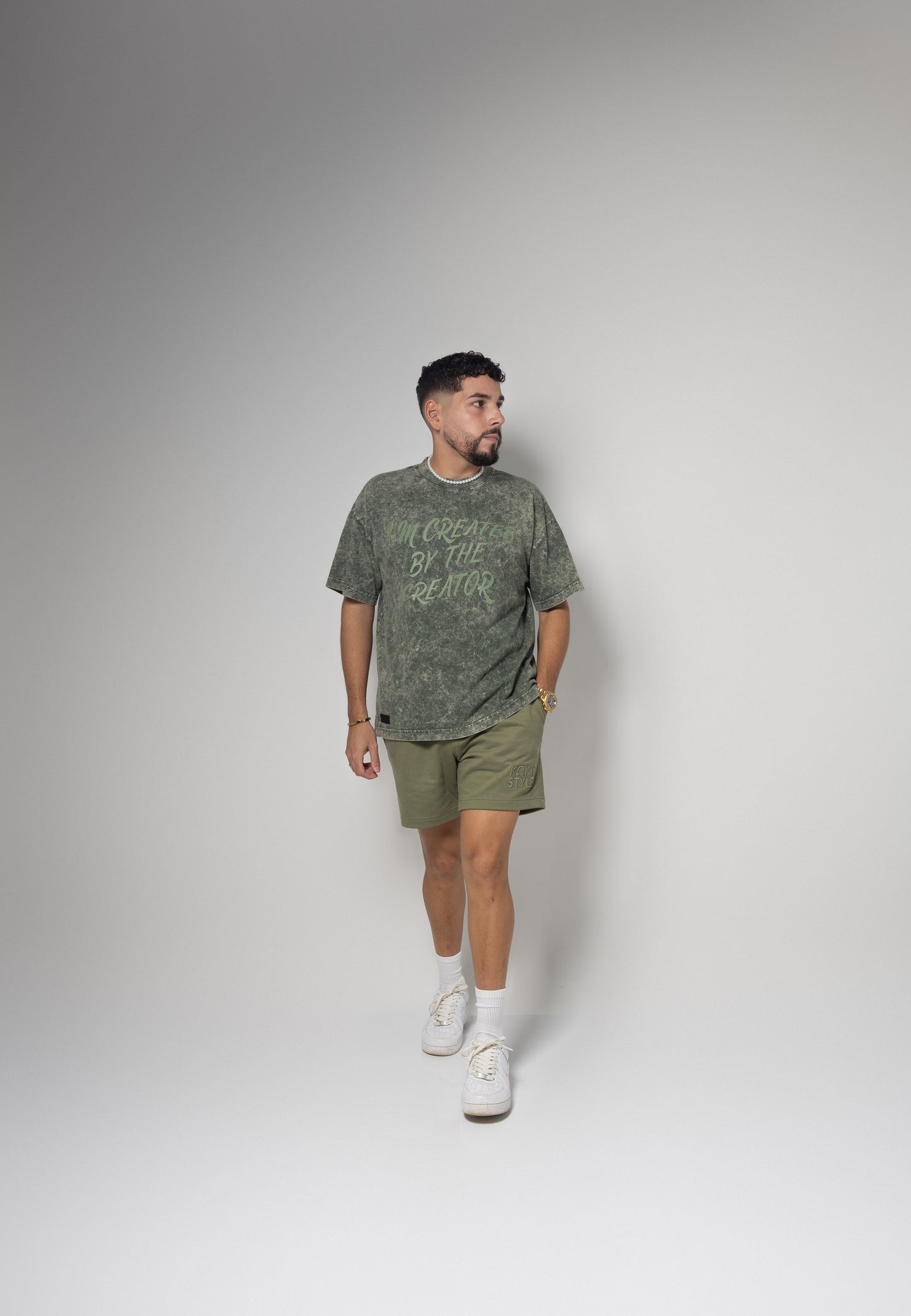 ARMY GREEN SHORT