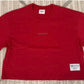 WOMAN CROP TOP RED