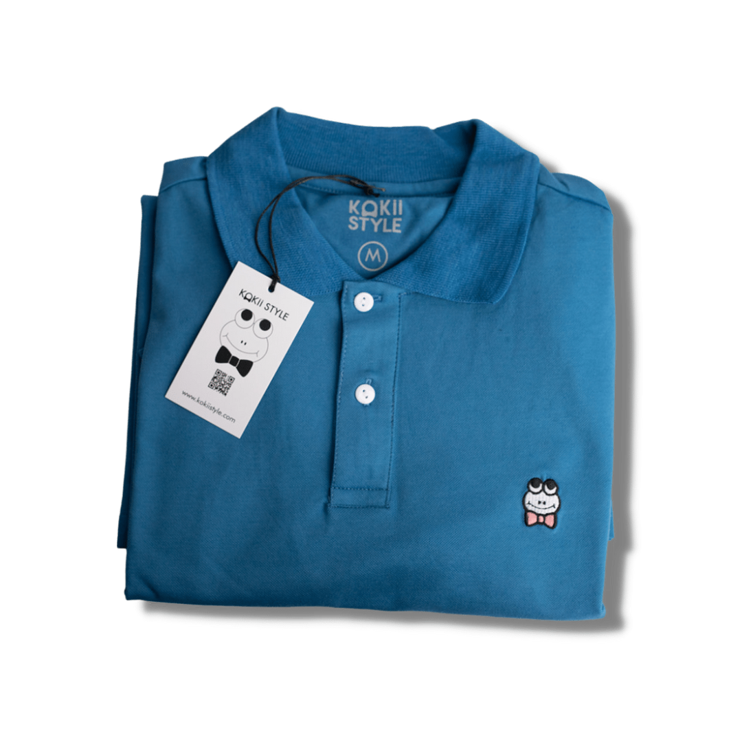 Men's Polo - Blue Nattive