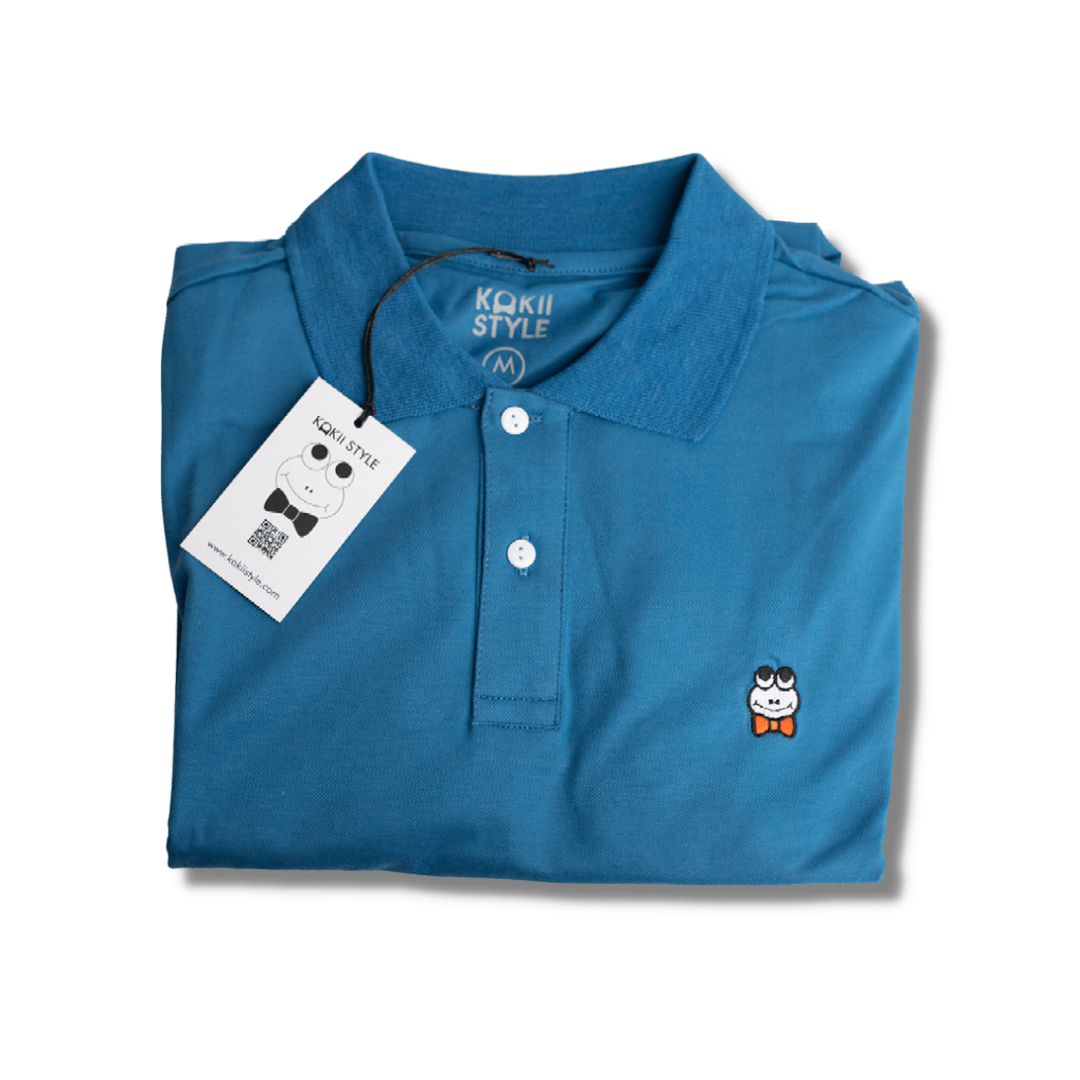 Men's Polo - Blue Nattive