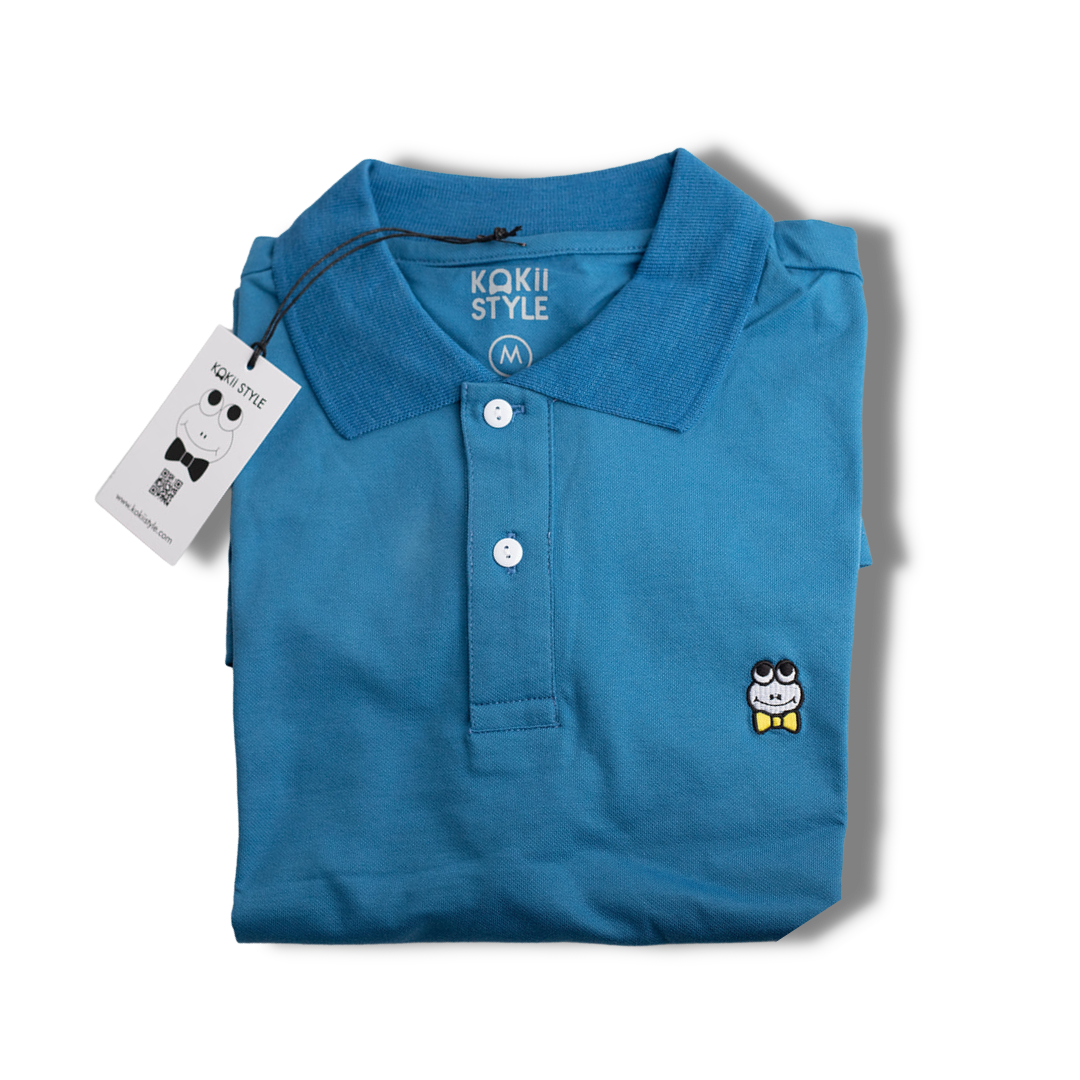 Men's Polo - Blue Nattive