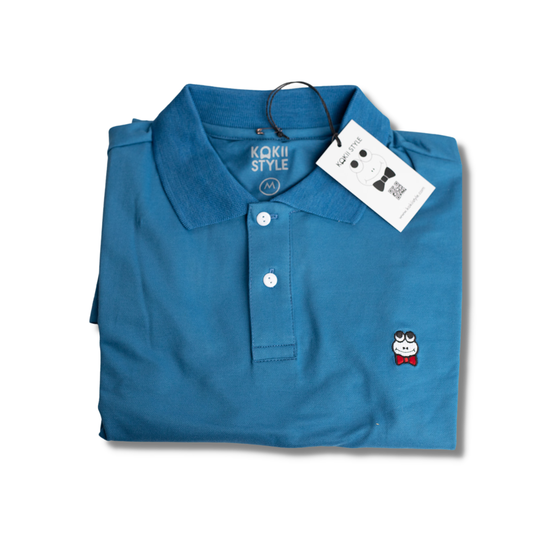 Men's Polo - Blue Nattive