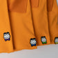 Long Sleeve Polo-Orange