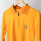 Long Sleeve Polo-Orange