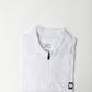 Men's Classic Zip Polo - White