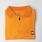 Long Sleeve Polo-Orange