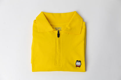 Long Sleeve Polo Yellow