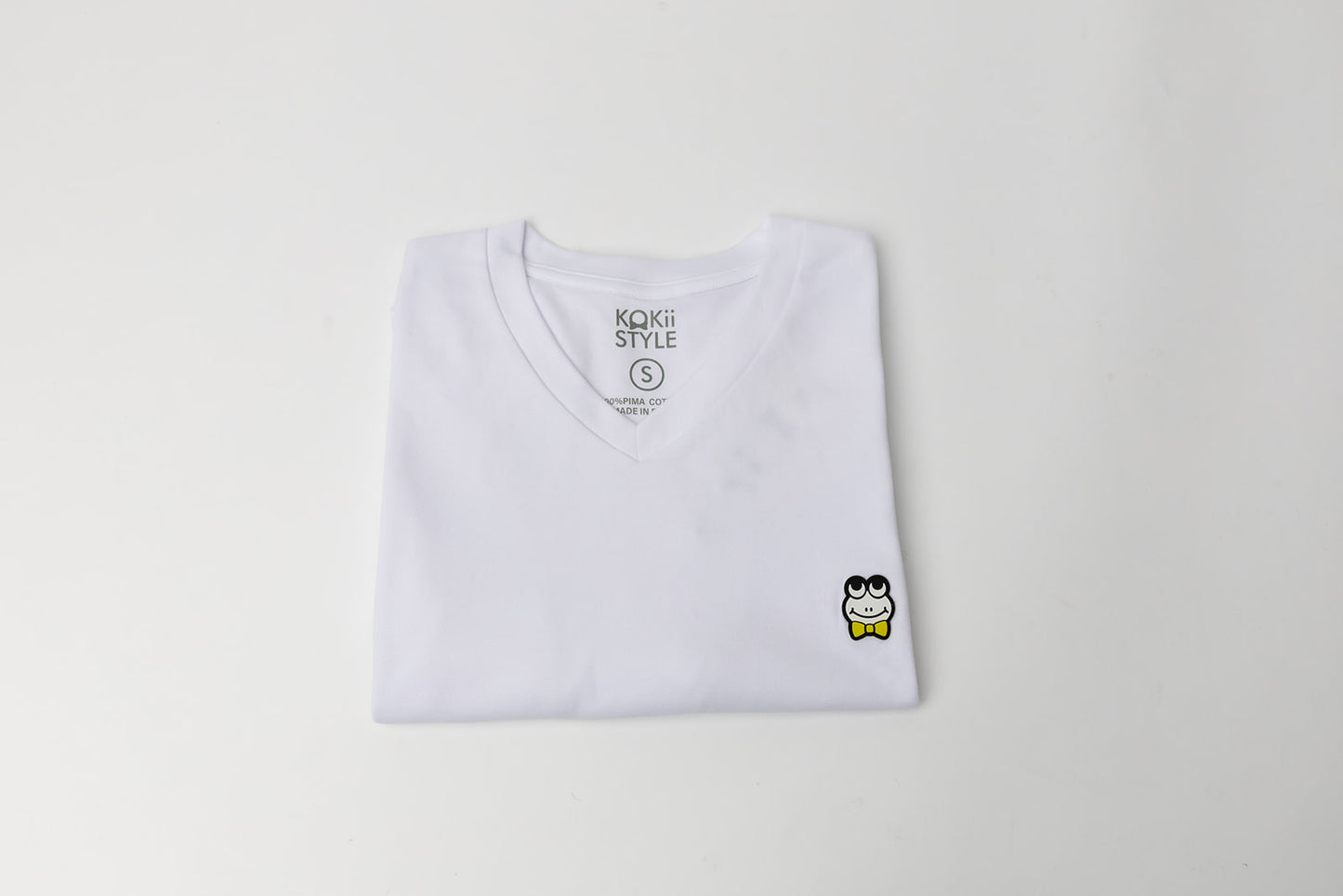 V T-Shirt-White New