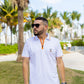 Polo - White/Orange