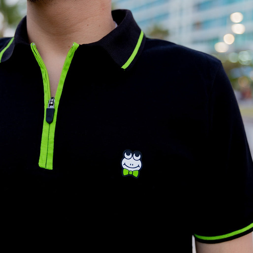 Zip Polo-B/Green