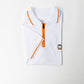 Polo - White/Orange