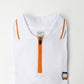 Long Sleeve  Polo-W/Orange