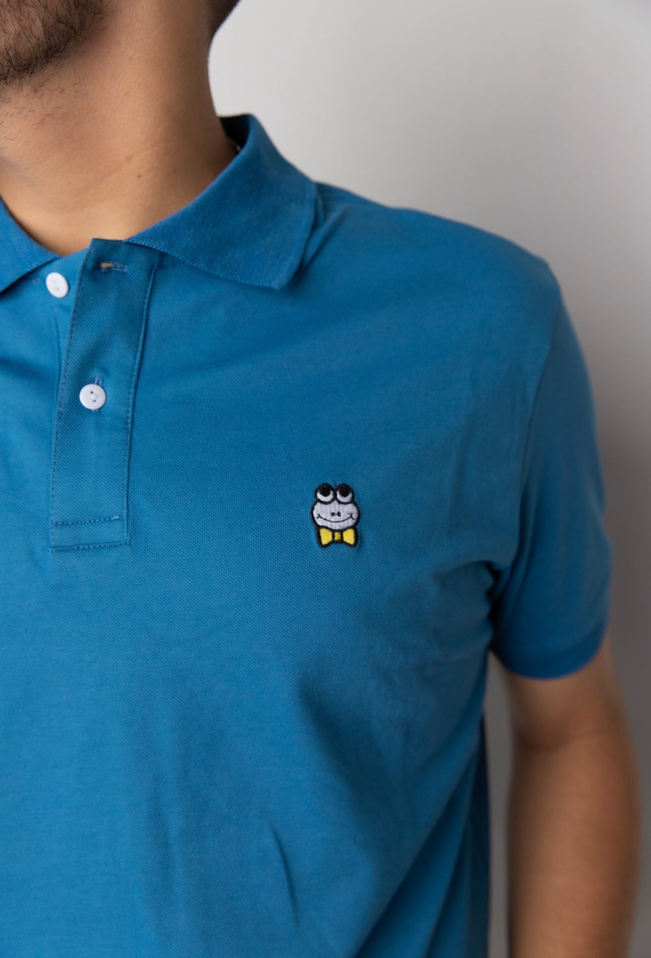 Men's Polo - Blue Nattive