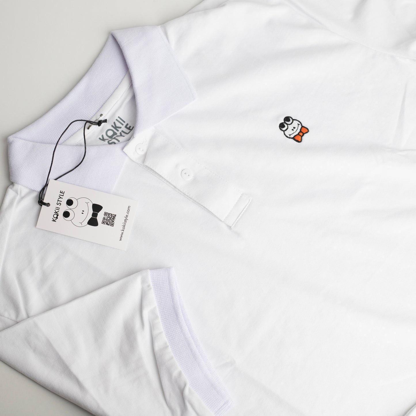 Men's Polo - White